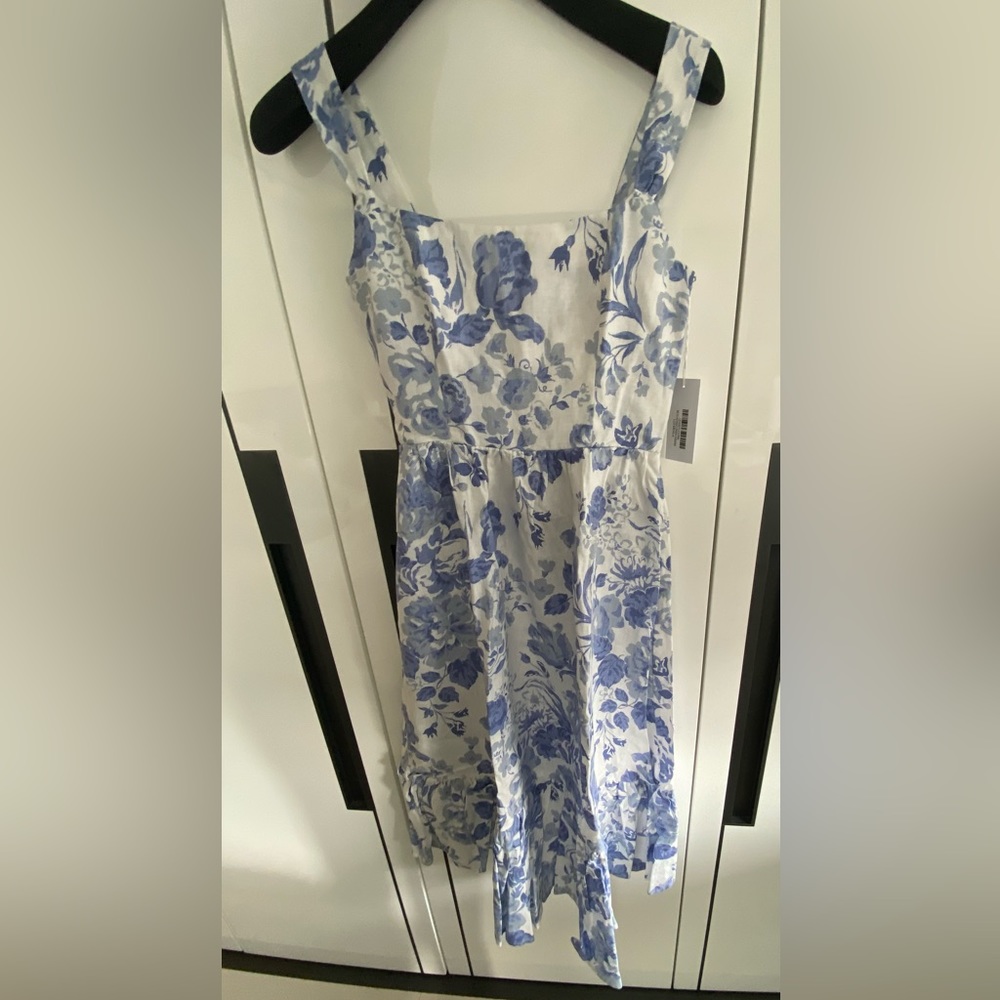 NWT: Bucatini Linen Dress, Lucerne-6